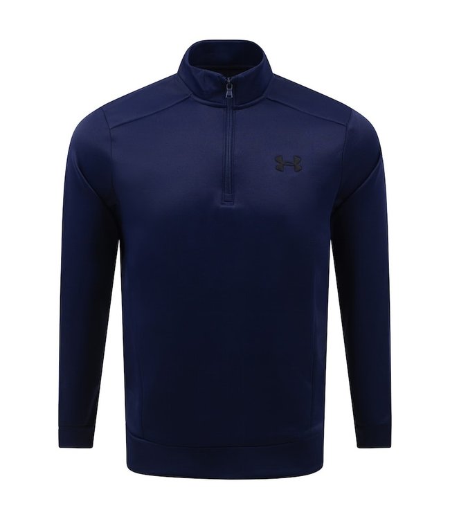Under Armour UA Armor Fleece 1/4 Zip - Midnight Navy // Black