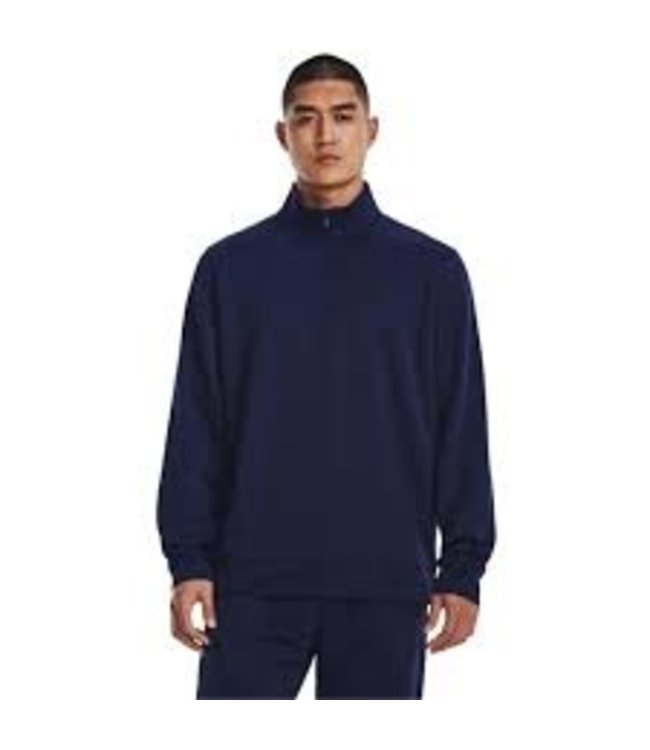 Under Armour UA Armor Fleece 1/4 Zip - Midnight Navy // Black