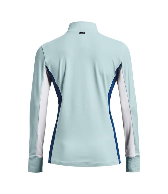 Under Armour Media cremallera UA Storm de media cremallera - Verde azulado / Blanco / Plateado metalizado