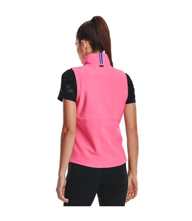 Under Armour UA Storm Revo Weste - Pink Punk / Pink Punk / Metallic Silber