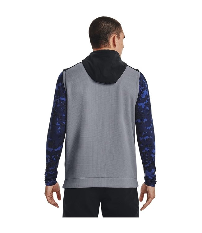 Under Armour Gilet UA Storm SweaterFleece - Acier / Bleu Versa / Blanc