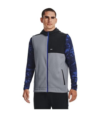 Under Armour Chaleco UA Storm SweaterFleece - Acero / Azul Versa / Blanco