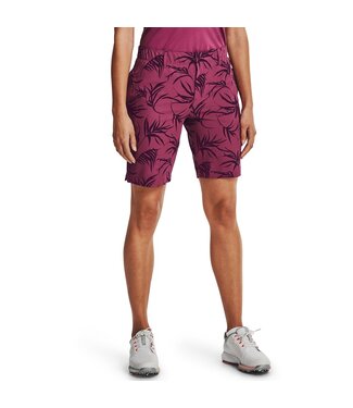 Under Armour Pantalón corto UA Links Printed-Cuarzo rosa/Púrpura Polaris/Gris azabache