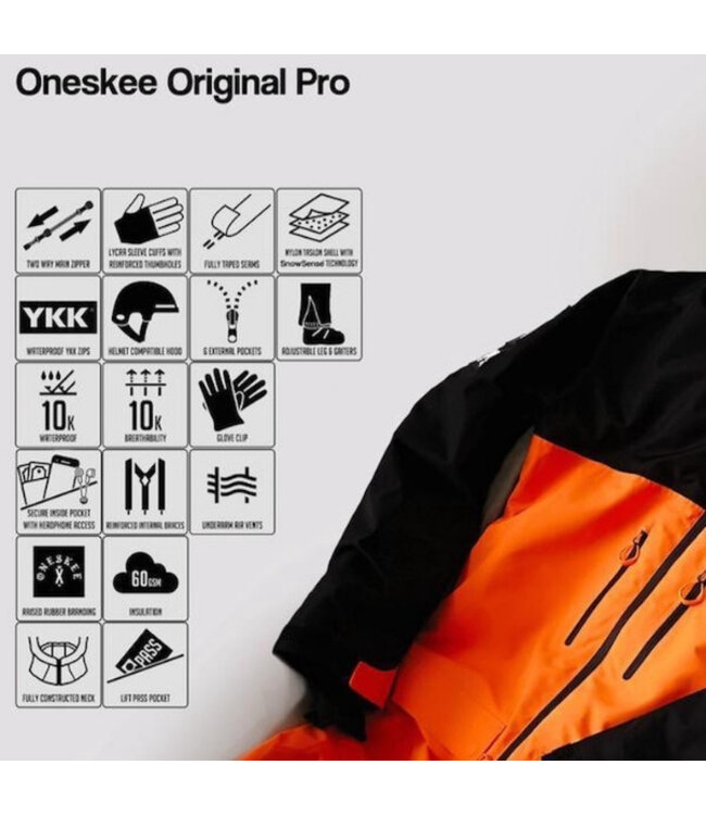Oneskee Mark V Orange/Marine - Hommes
