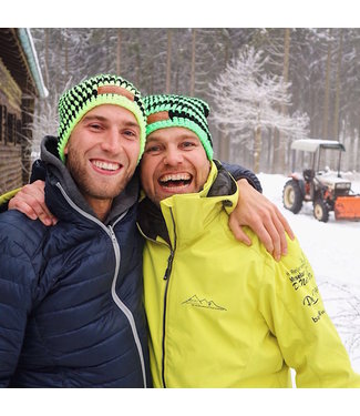 Après ski Store Bonnet Après Ski jaune fluo