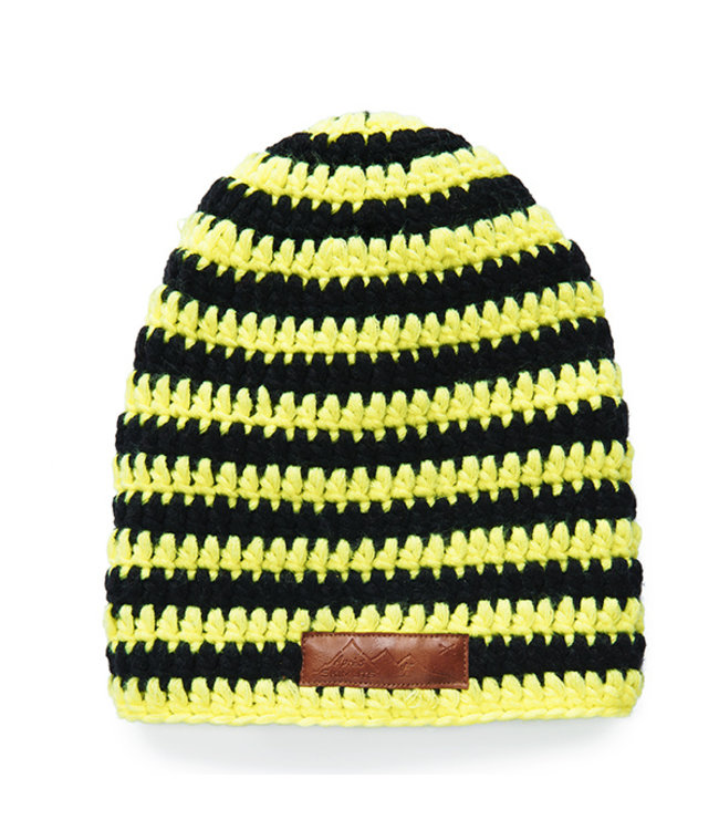 Après ski Store Bonnet Après Ski jaune fluo