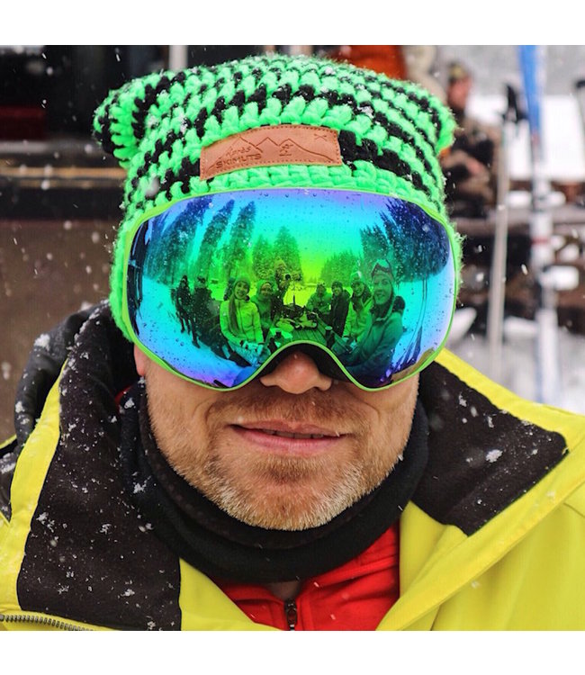 Après ski Store Bonnet Après Ski vert fluo