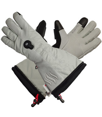 BA Supply Gants de Ski Chauffants Gris