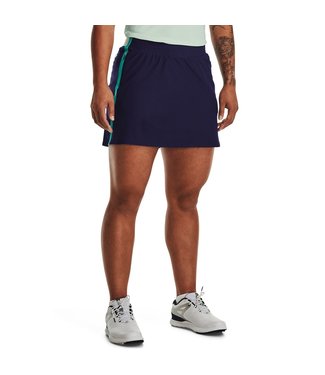 Under Armour Falda pantalón UA Links Knit-Azul marino medianoche/Neptuno/Plata metalizada