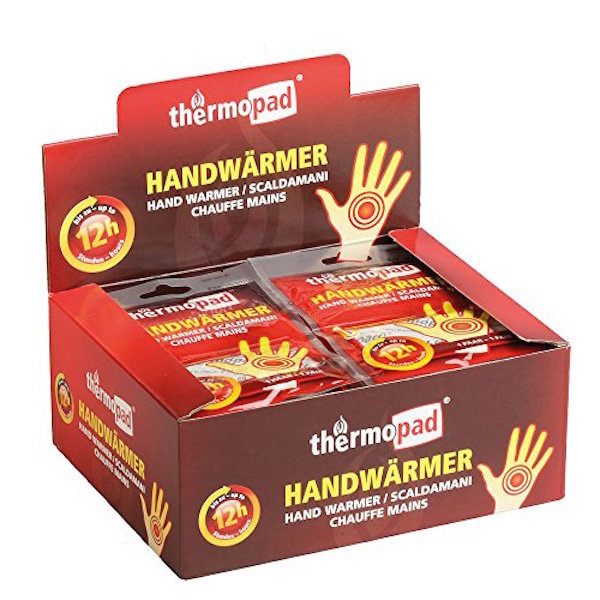 THERMOPAD Handwarmers - het origineel: 3 paar warmtekussens voor 12 uur warmte, gebruiksklare handwarmers, extra warm verwarmingskussen, ideaal voor outdooractiviteiten