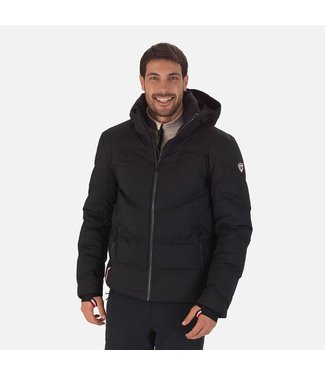 Rossignol SIGNATURE MERINO DOWN JKT BLACK - HERREN - SKIJACKEN