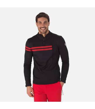 Rossignol RESORT 1/2 ZIP - NOIR - HOMME - POLAIRE