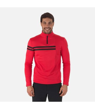 Rossignol RESORT 1/2 ZIP - DEPORTIVO ROJO - HOMBRE - POLAR