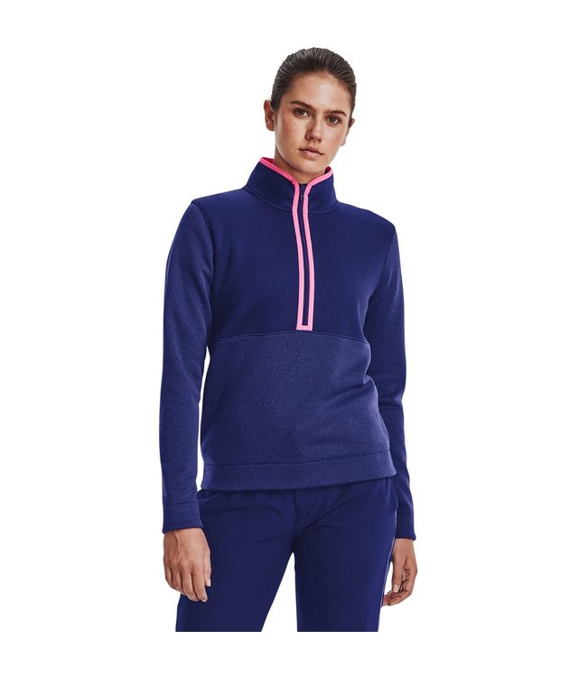 Under Armour Sudadera UA StormFleece HZ - Azul Bauhaus / Azul Versa / Plateado metalizado