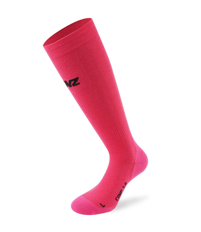 Lenz Compression Sock 2.0 Merino  - Roze