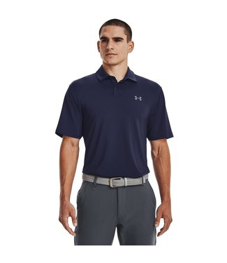 Under Armour Polo UA T2G-Azul Marino Medianoche // Gris Pitch