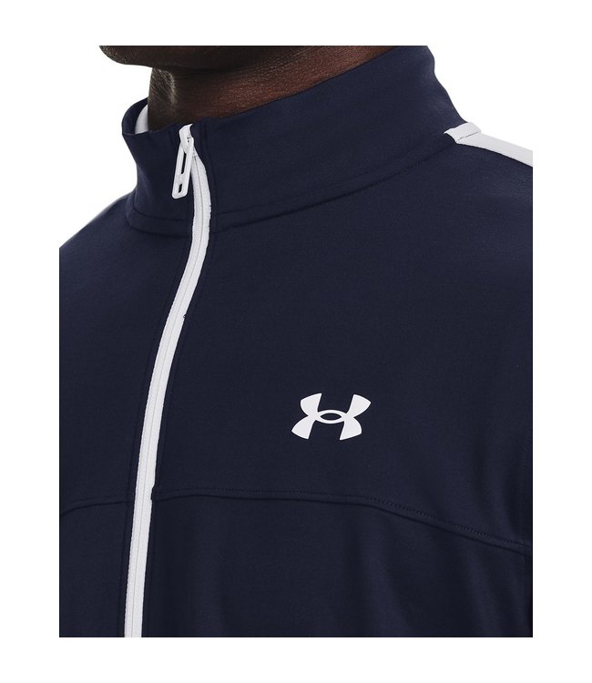 Under Armour UA Storm Midlayer FZ-Azul marino medianoche / Azul marino medianoche / Blanco