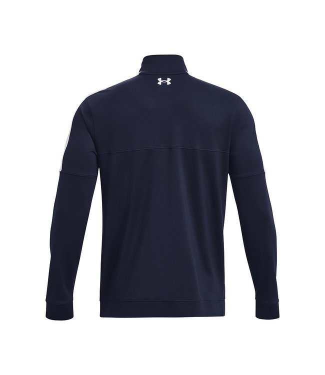 Under Armour UA Storm Midlayer FZ-Azul marino medianoche / Azul marino medianoche / Blanco