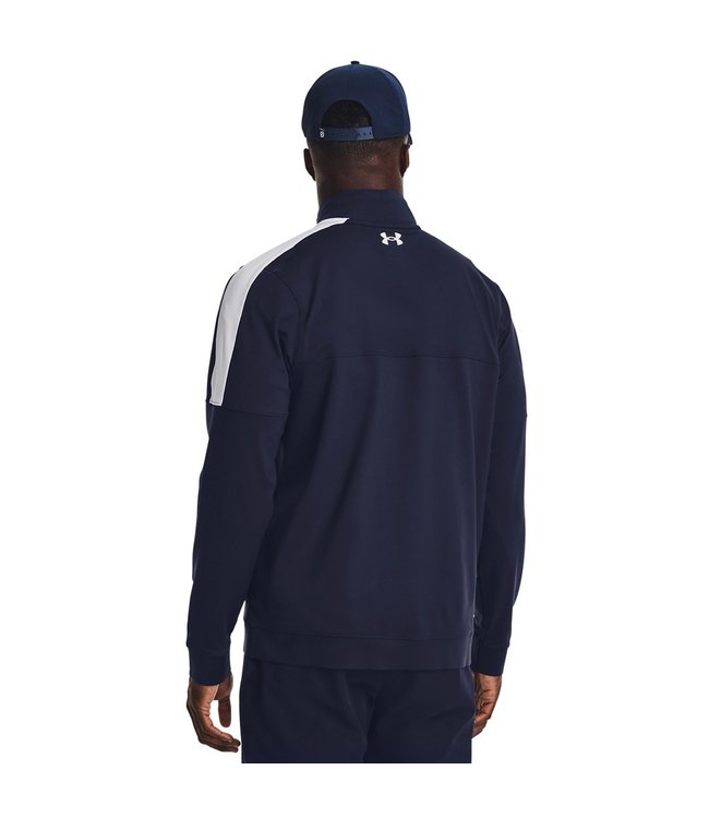 Under Armour UA Storm Midlayer FZ-Midnight Navy / Midnight Navy / White
