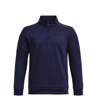 Under Armour UA Armour Fleece 1/4 Zip - Azul marino medianoche / / Negro