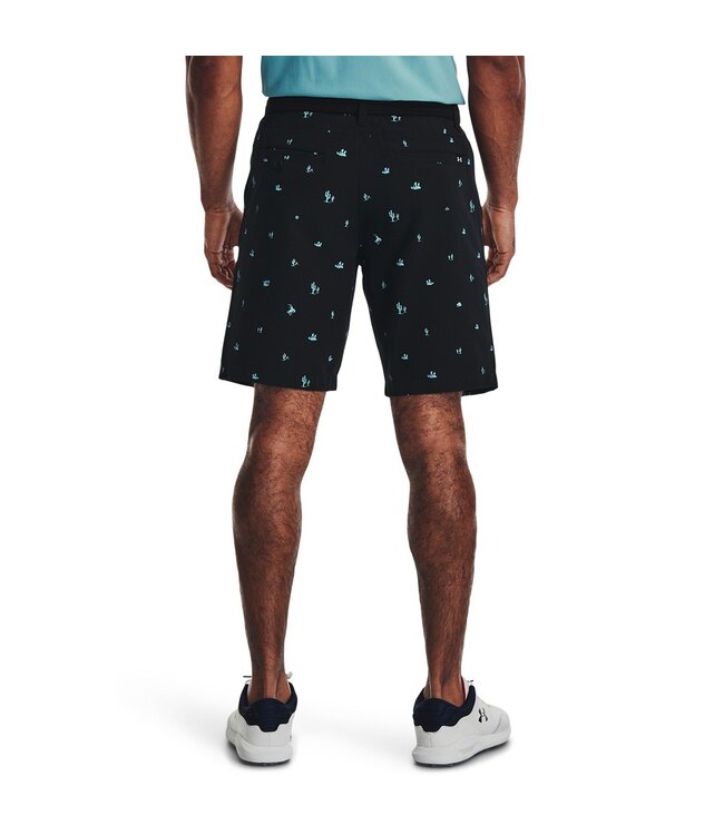 Under Armour UA Drive Printed Short-Schwarz/Nebula Purple/Halo Grey