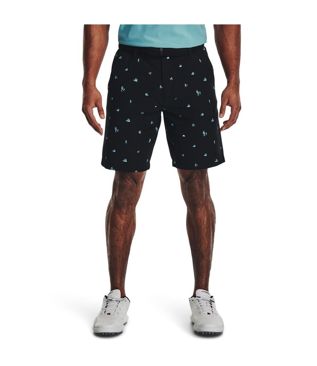 Under Armour UA Drive Printed Short-Black/Nebula Purple/Halo Gray