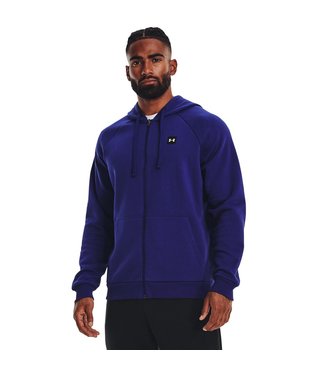 Under Armour Sweat à capuche UA Rival Fleece FZ-Bleu Sonar/Blanc Onyx