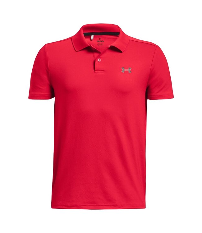 Under Armour UA Performance Polo-Rot/Schwarz