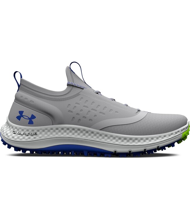 Under Armour UA GS Charged Phantom SL-Mod Gris / Chaussures de golf / Garçons