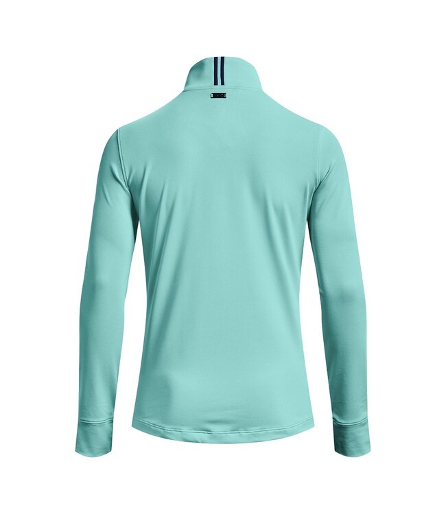 Under Armour UA Zinger 1/4 Zip-Espuma azul / / Plateado metalizado