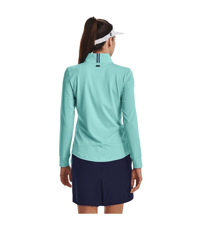 Under Armour UA Zinger 1/4 Zip-Espuma azul / / Plateado metalizado
