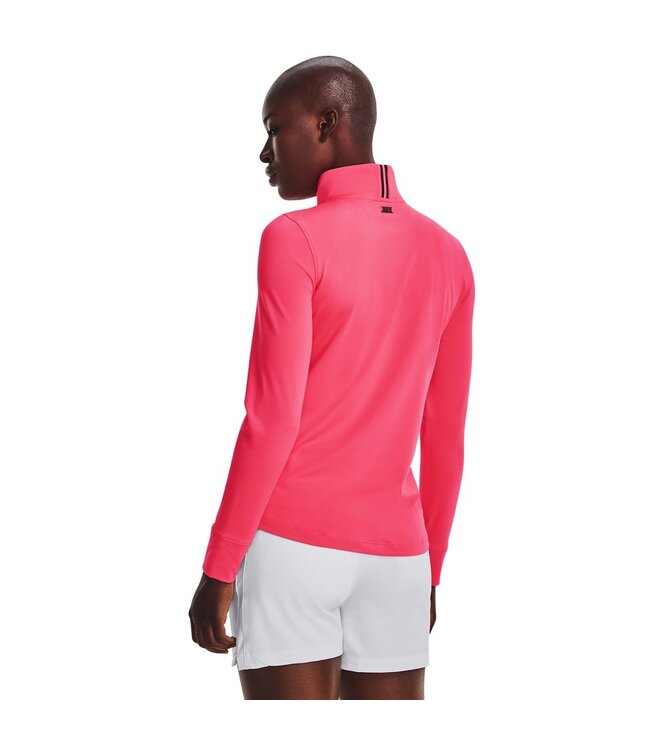 Under Armour UA Zinger 1/4 Zip-Pink Shock / / Metallic Silver