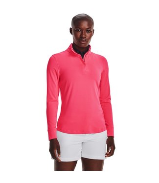 Under Armour UA Zinger 1/4 Zip-Pink Shock // Argent métallique