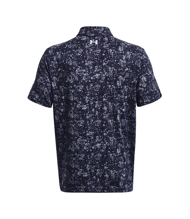 Under Armour Polo imprimé UA Playoff 3.0-Midnight Navy/Midnight Navy/Halo Grey