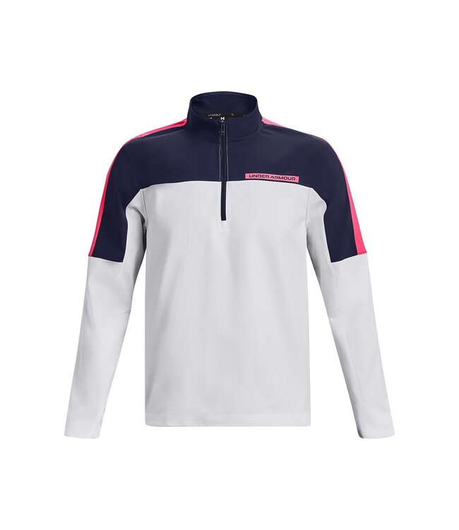 Under Armour UA Storm Windstrike HZ-Blanco / Azul marino medianoche / Rosa Shock