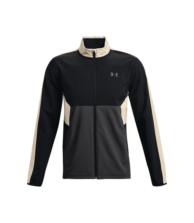 Under Armour UA Storm Windstrike FZ-Negro / Blanco cumbre / Gris azabache