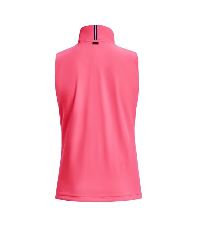 Under Armour Chaleco UA Storm Revo-Rosa choque/Azul marino medianoche/Plata metalizado