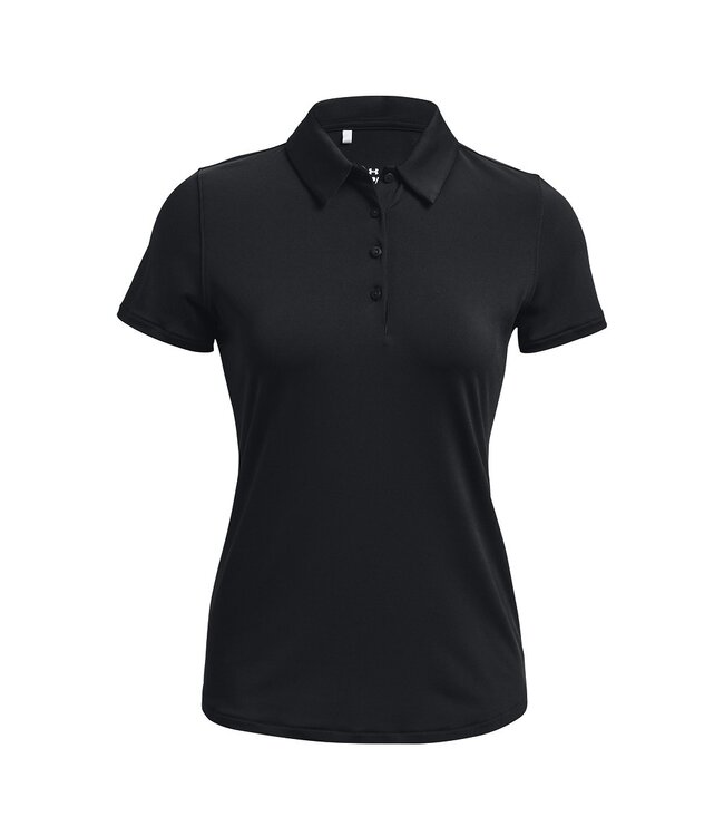 Under Armour UA Zinger Polo SS-Schwarz / Jet Grey / Metallic Silver