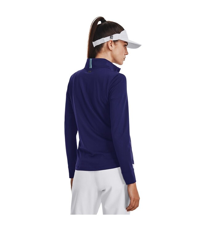 Under Armour UA Zinger 1/4 Zip Azul Sonar // Plata metalizado