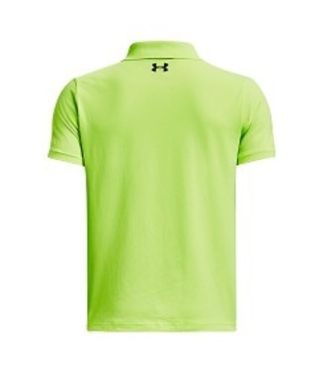 Under Armour UA Performance Polo-Lime Surge / / Schwarz