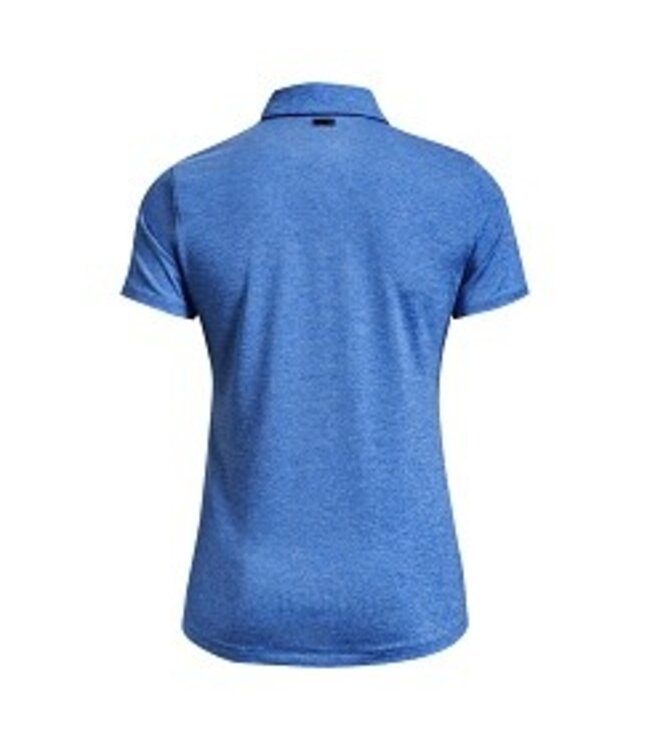 Under Armour UA Zinger Kurzarm-Polo – Versa-Blau/Oxford-Blau/Metallic-Silber