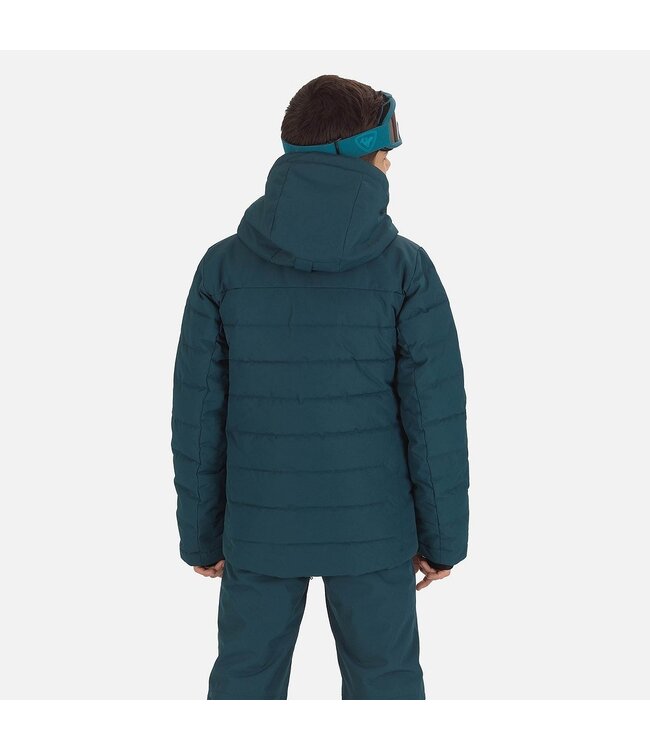 Rossignol BOY HIVER POLYDOWN-SKIACKET – DEEP Teal