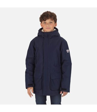 Rossignol PARKA JUNIOR - MARINE FONCÉ - GARÇONS