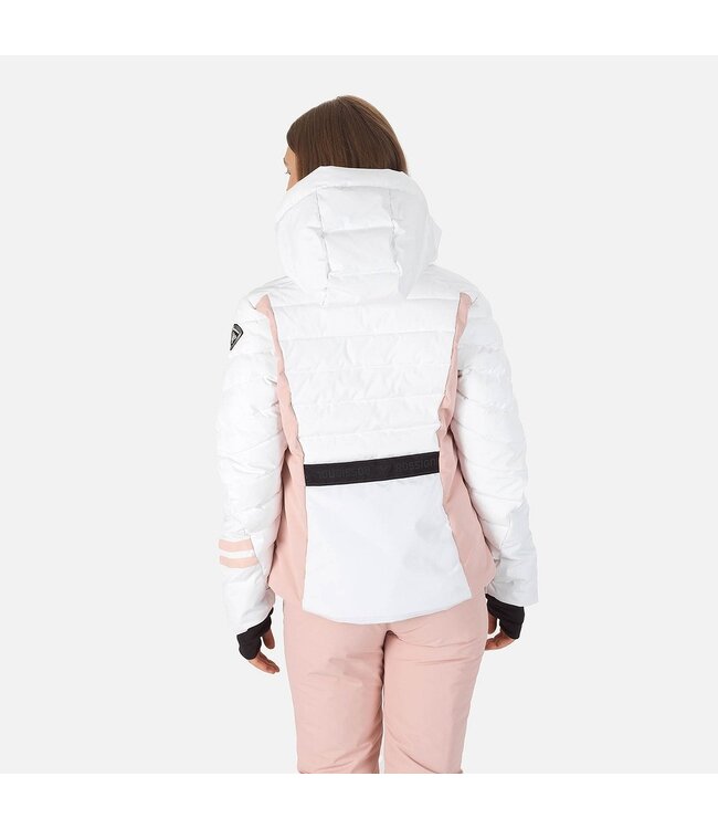 Rossignol W COURBE OPTIC JKT - BLANCO / ROSA - MUJER