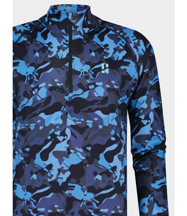 Poederbaas Camo Pully Homme / Bleu Marine