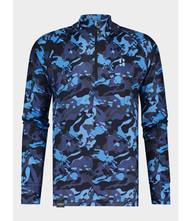 Poederbaas Camo Pully Men / Navy Blue