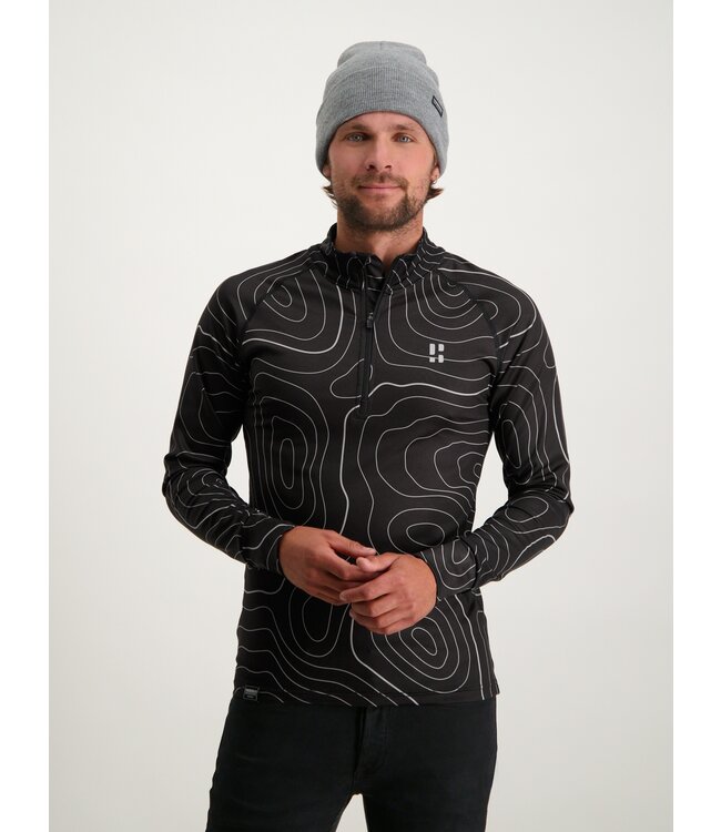 Poederbaas Maps Pully Men / Black - Gray