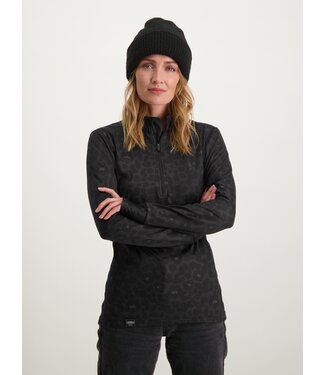 Poederbaas Animal Pully Damen / Panther Schwarz