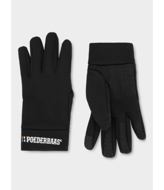 Poederbaas Touchscreen-Handschuhe – Schwarz