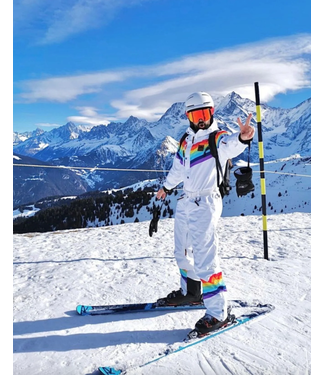 OOSC Combinaison de ski de route Rainbow - Homme